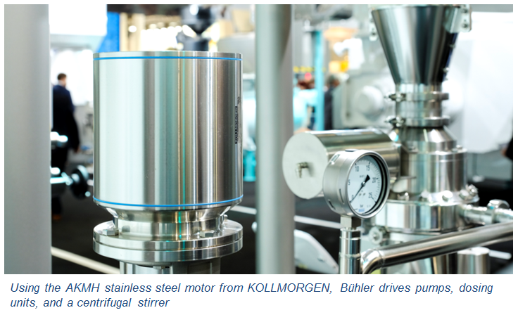 Kollmorgen Bühler AKMH Stainless Steel Servo Motor